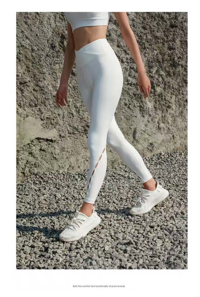 Women’s Long Sleeve Cut-Out Tracksuit with V legging - Image 2