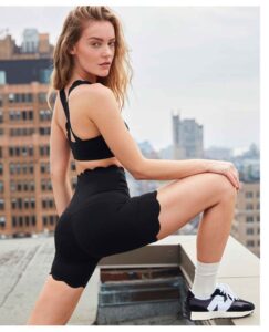 Women’s Push-Up Yoga Set – Wavy Crossback With legging